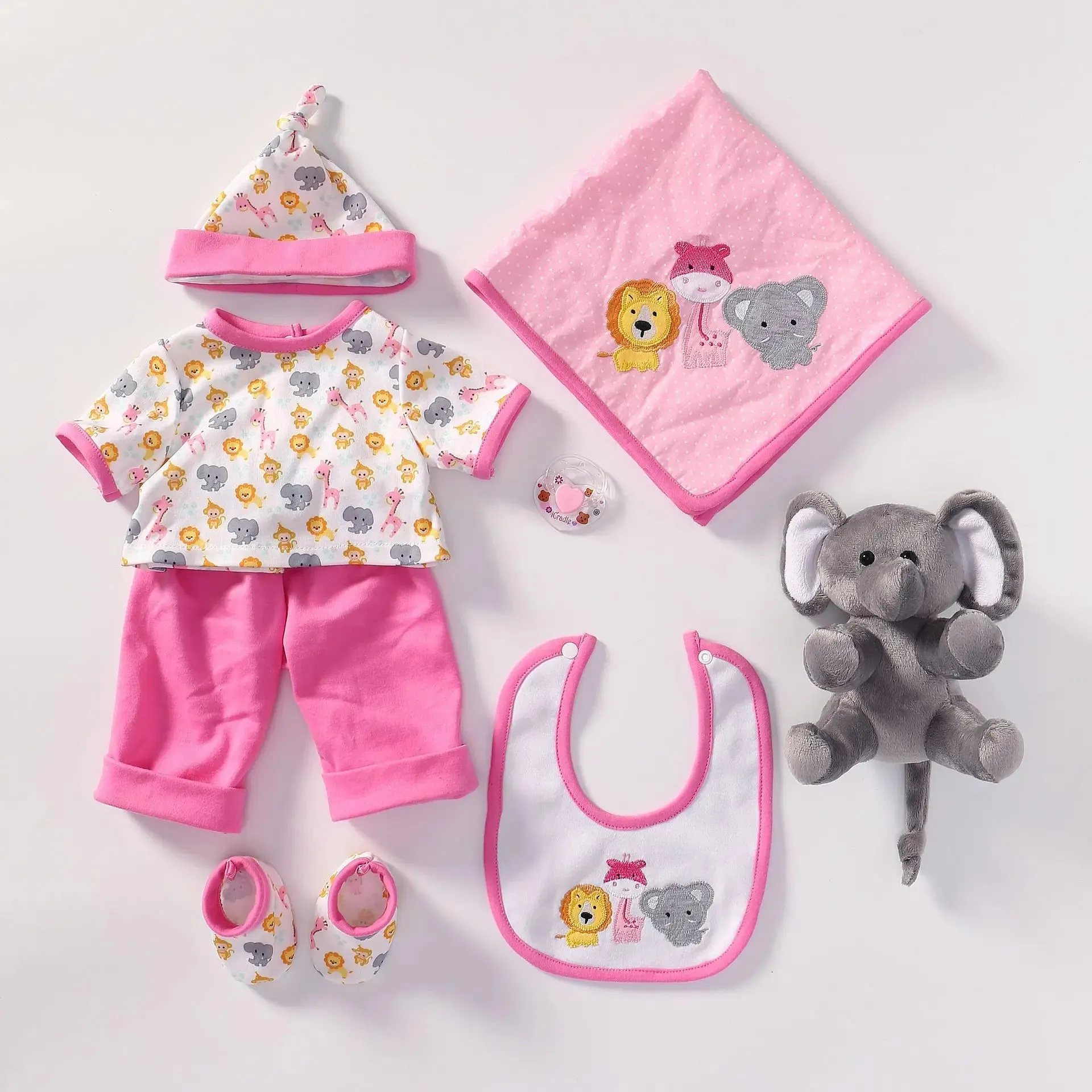 New Lovely  Jumpsuits For 20-22 Inch Baby Reborn Doll 50-55cm Doll Clothes And Accessories