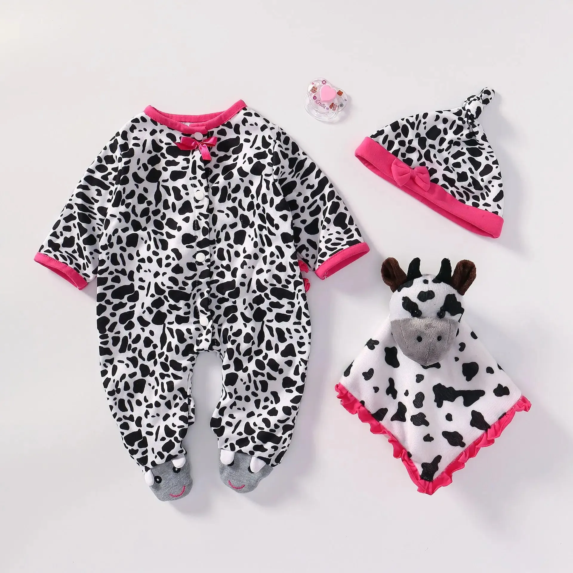 New Lovely  Jumpsuits For 20-22 Inch Baby Reborn Doll 50-55cm Doll Clothes And Accessories