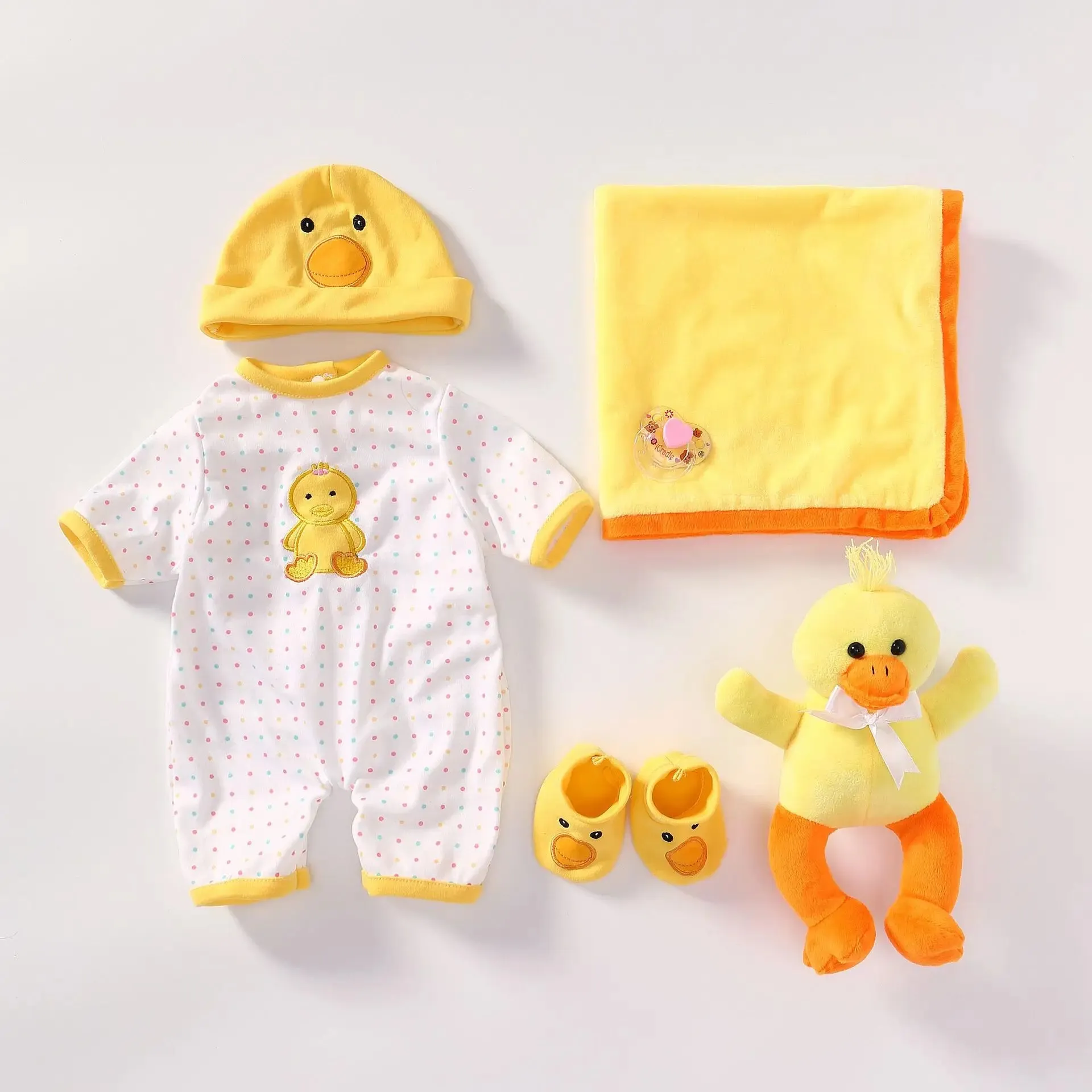 New Lovely  Jumpsuits For 20-22 Inch Baby Reborn Doll 50-55cm Doll Clothes And Accessories