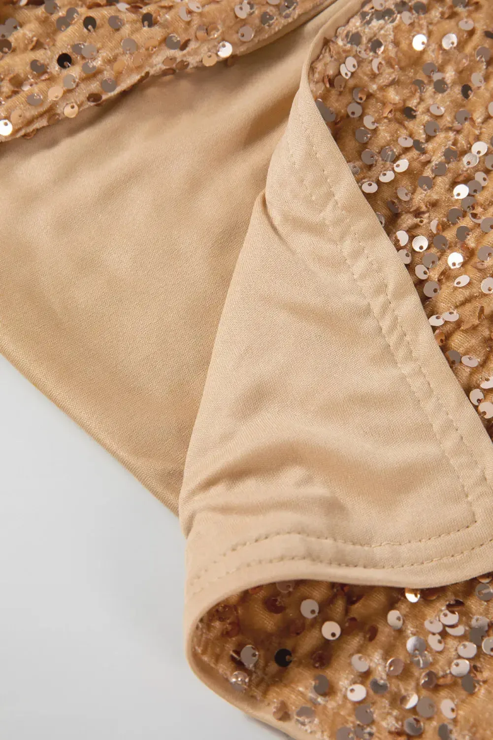 'Nora' Sequin Bomber Jacket