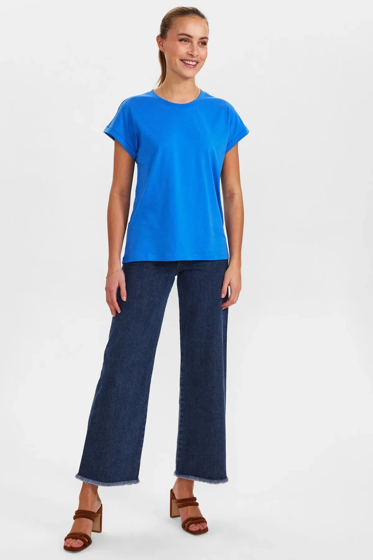 NUBEVERLY T-SHIRT - PALACE BLUE