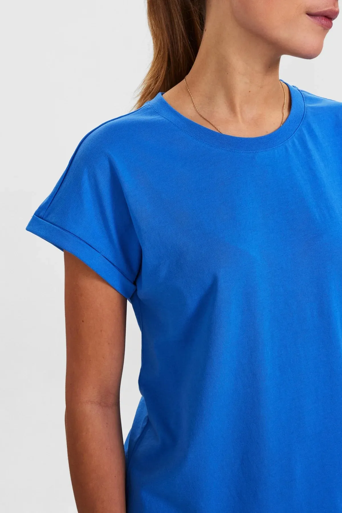 NUBEVERLY T-SHIRT - PALACE BLUE