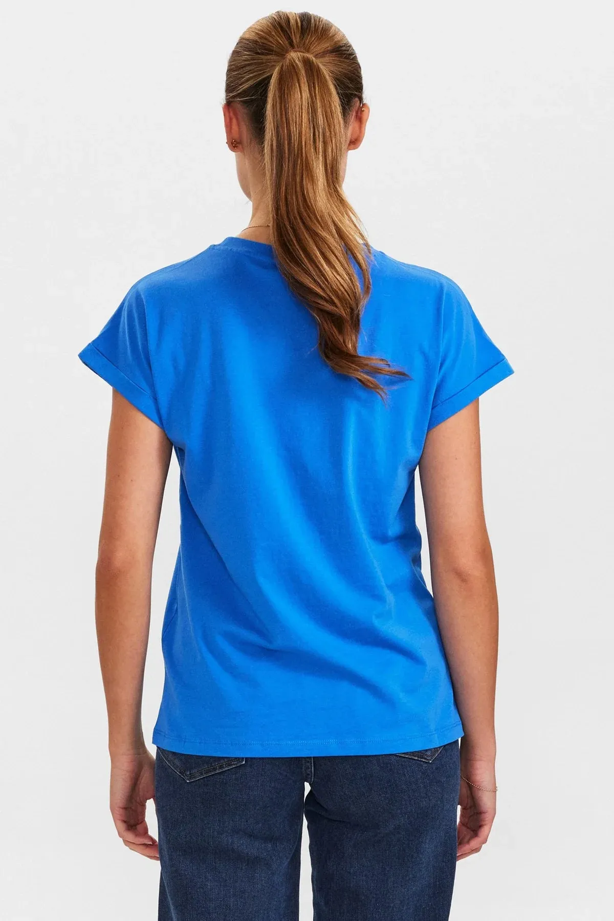 NUBEVERLY T-SHIRT - PALACE BLUE