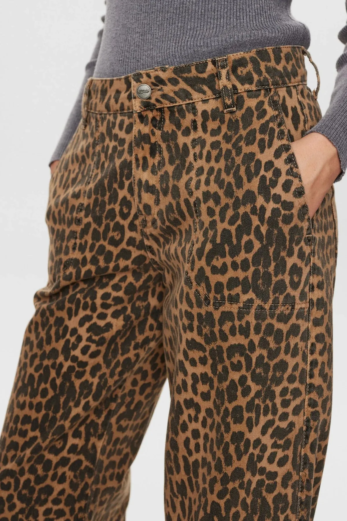 Numph Nugigi Trousers - Tigers Eye