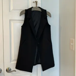 NWOT Sleeveless Black Blazers -new without tag condition