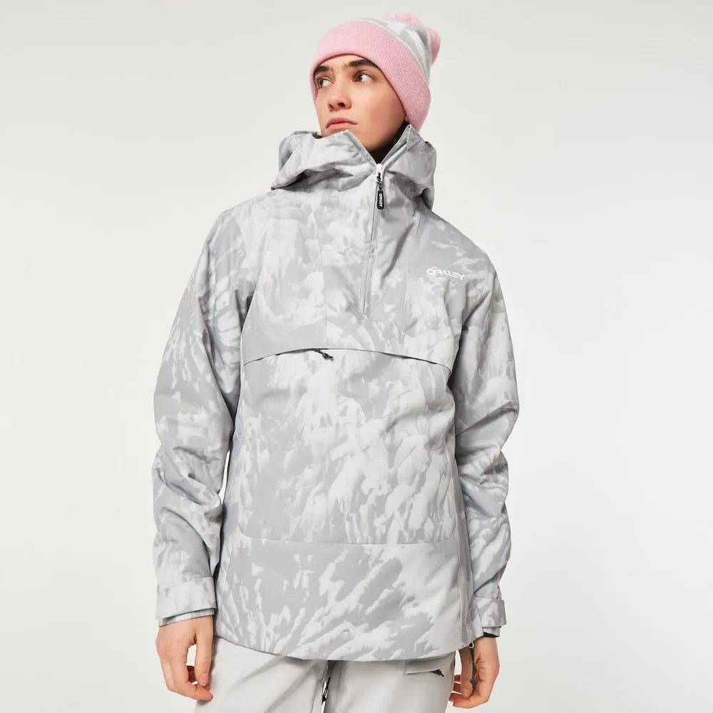 Oakley Holly Anorak Jacket Womens - Grey Mountain Tie Dye