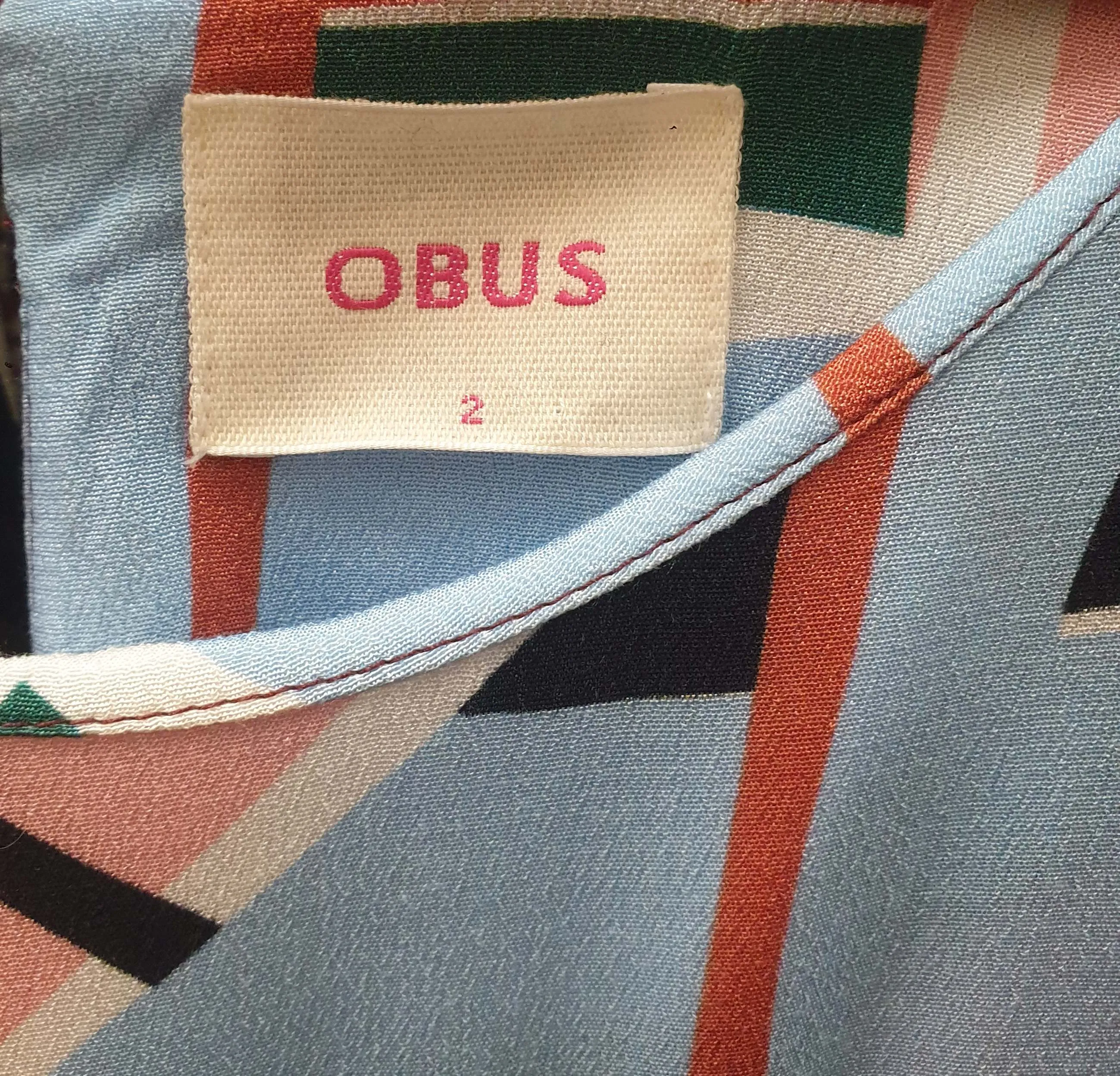 Obus autumnal coloured jumpsuit size 2