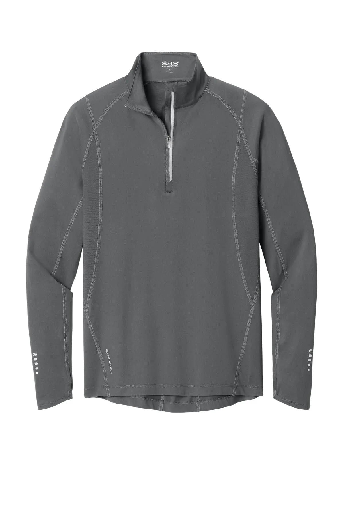 OGIO Nexus 1/4-Zip Pullover. OE335 Gear Grey