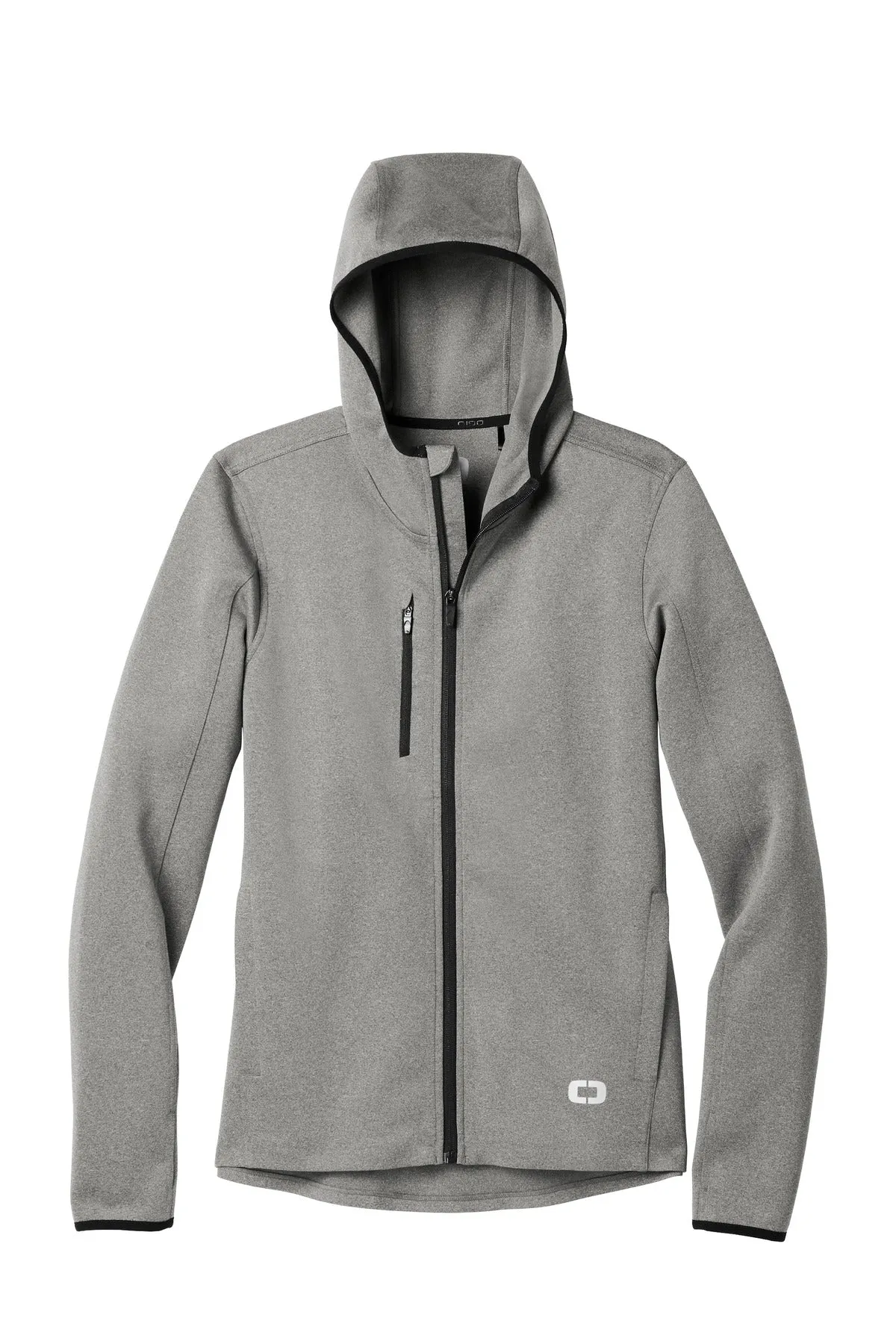 OGIO  Stealth Full-Zip Jacket. OE728 Heather Grey