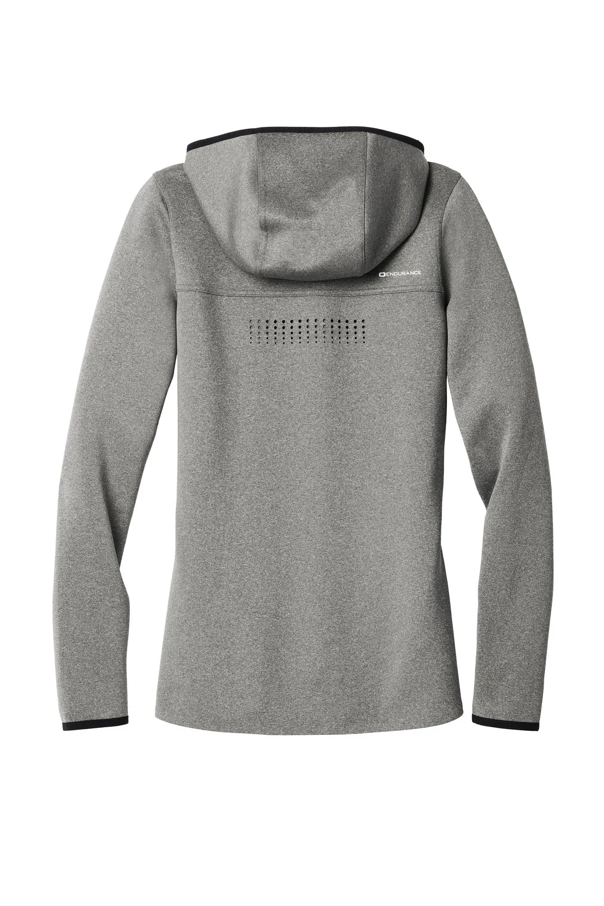 OGIO  Women's Stealth Full-Zip Jacket. LOE728 Heather Grey
