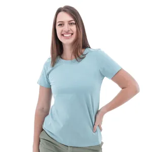 Old Ranch Women's Basis Organic Cotton Tee - Tourmaline