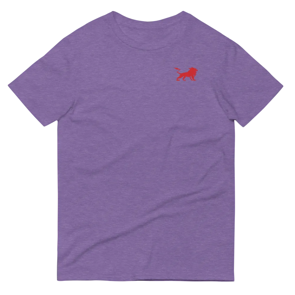 Original V2 Short-Sleeve T-Shirt with Front and Back RED Logo