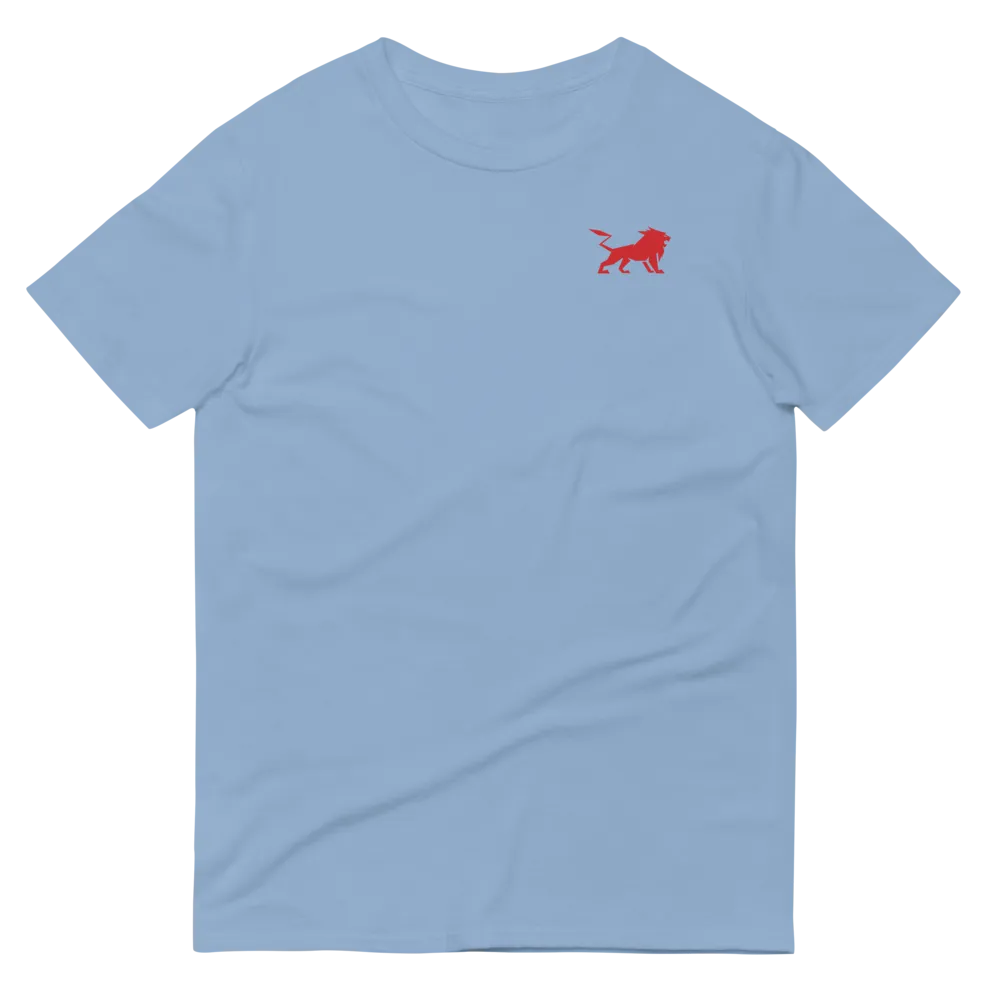 Original V2 Short-Sleeve T-Shirt with Front and Back RED Logo