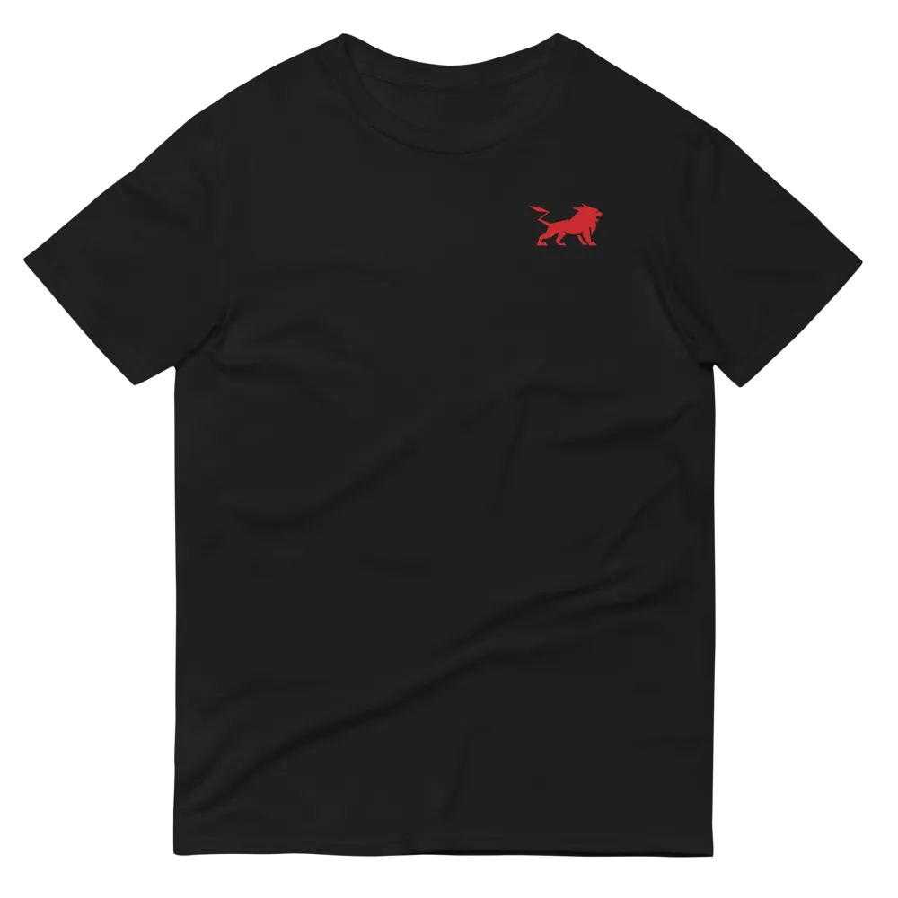 Original V2 Short-Sleeve T-Shirt with Front and Back RED Logo
