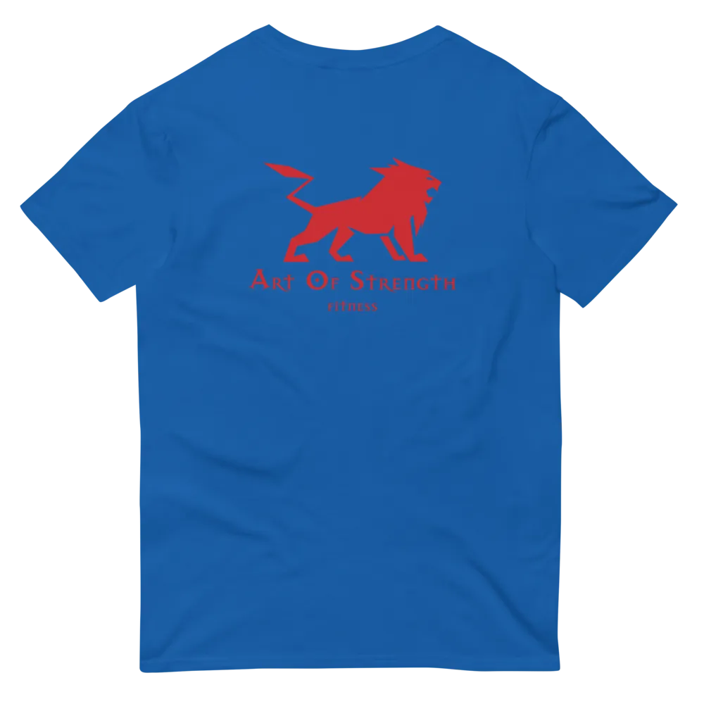 Original V2 Short-Sleeve T-Shirt with Front and Back RED Logo