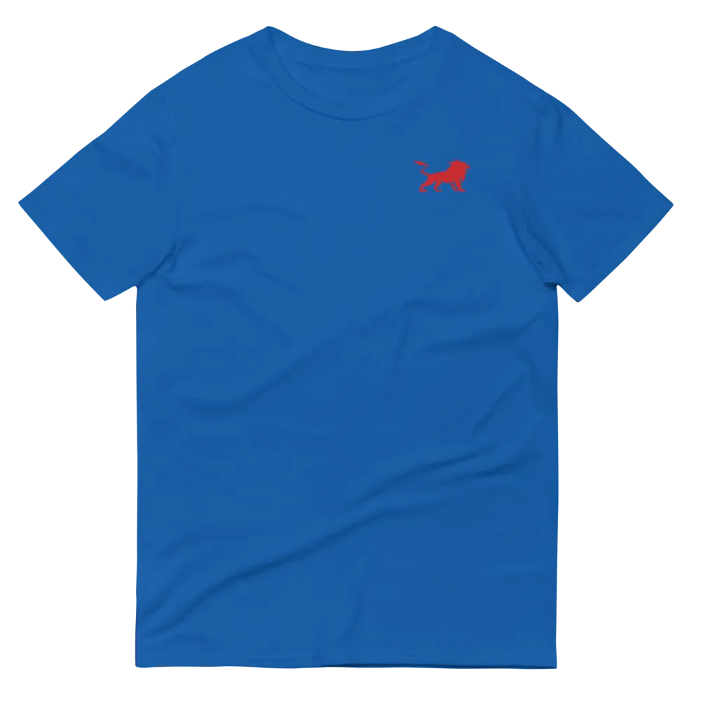 Original V2 Short-Sleeve T-Shirt with Front and Back RED Logo