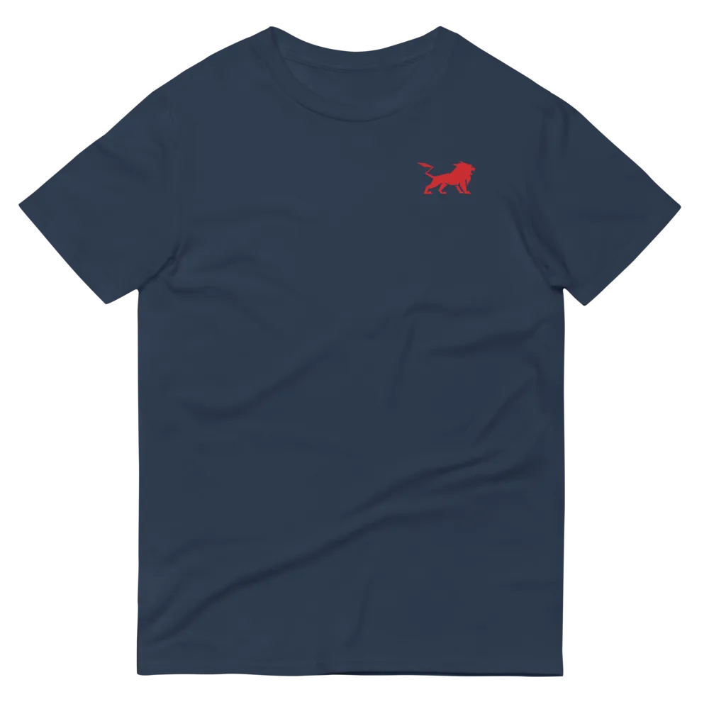 Original V2 Short-Sleeve T-Shirt with Front and Back RED Logo