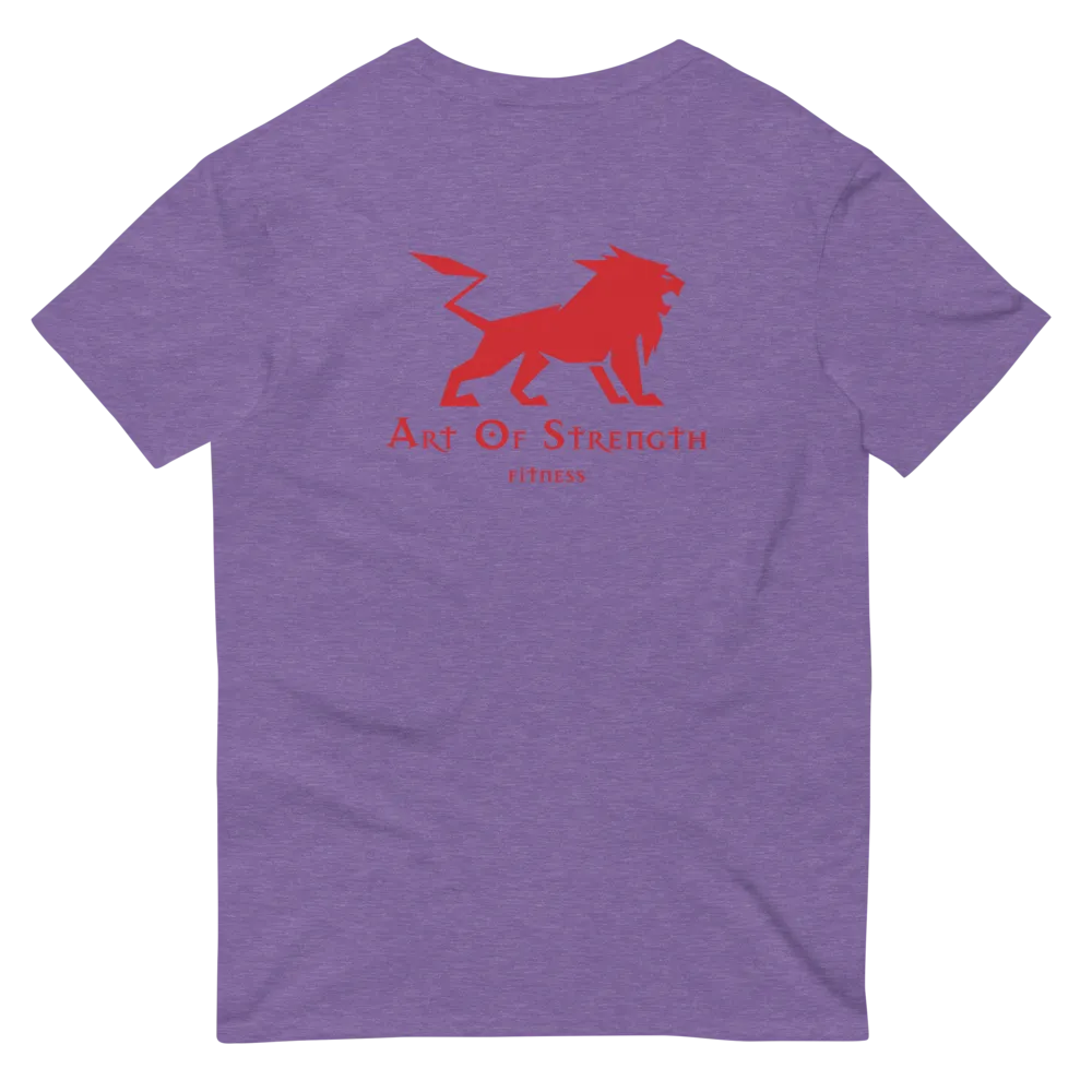 Original V2 Short-Sleeve T-Shirt with Front and Back RED Logo