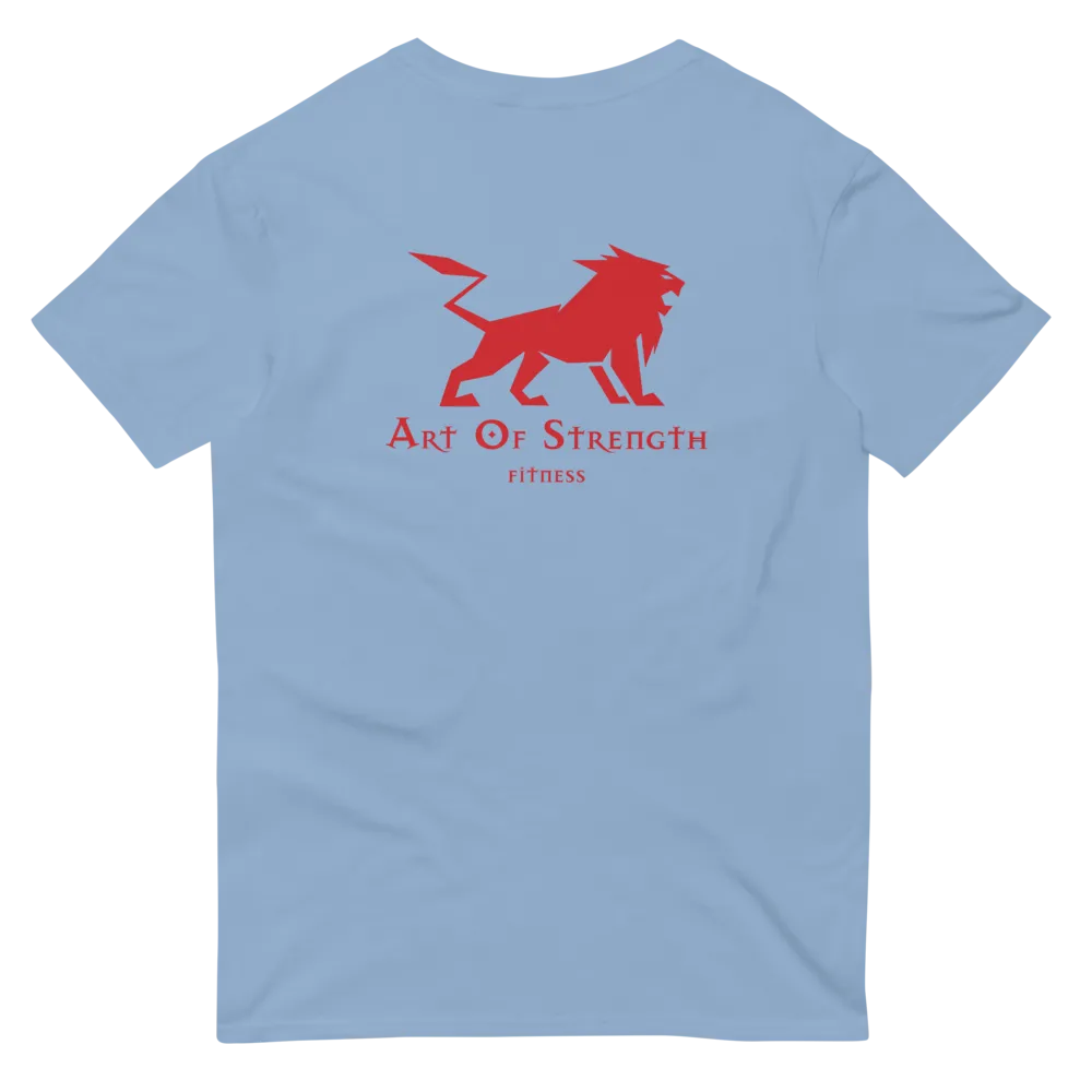 Original V2 Short-Sleeve T-Shirt with Front and Back RED Logo
