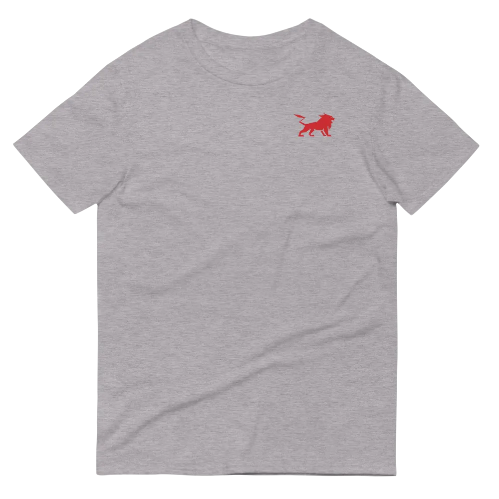 Original V2 Short-Sleeve T-Shirt with Front and Back RED Logo