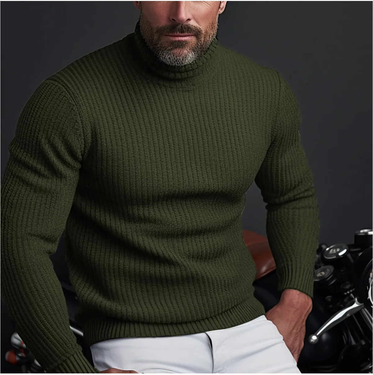 Peter | Stylish Men's Turtleneck Sweater