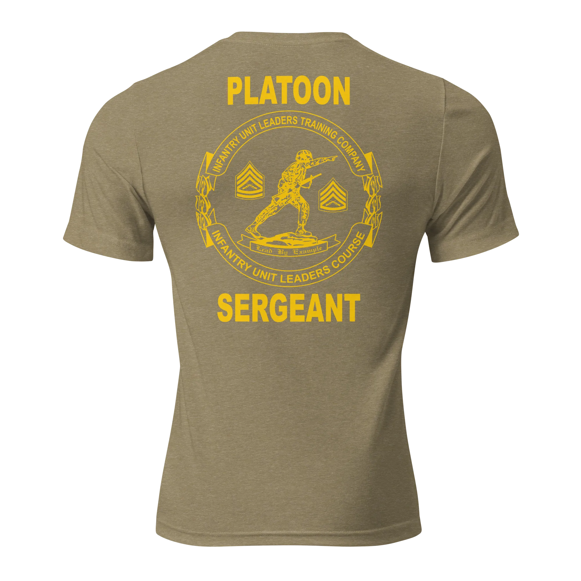 PLT SGT IULTC TRI-BLEND T-SHIRT