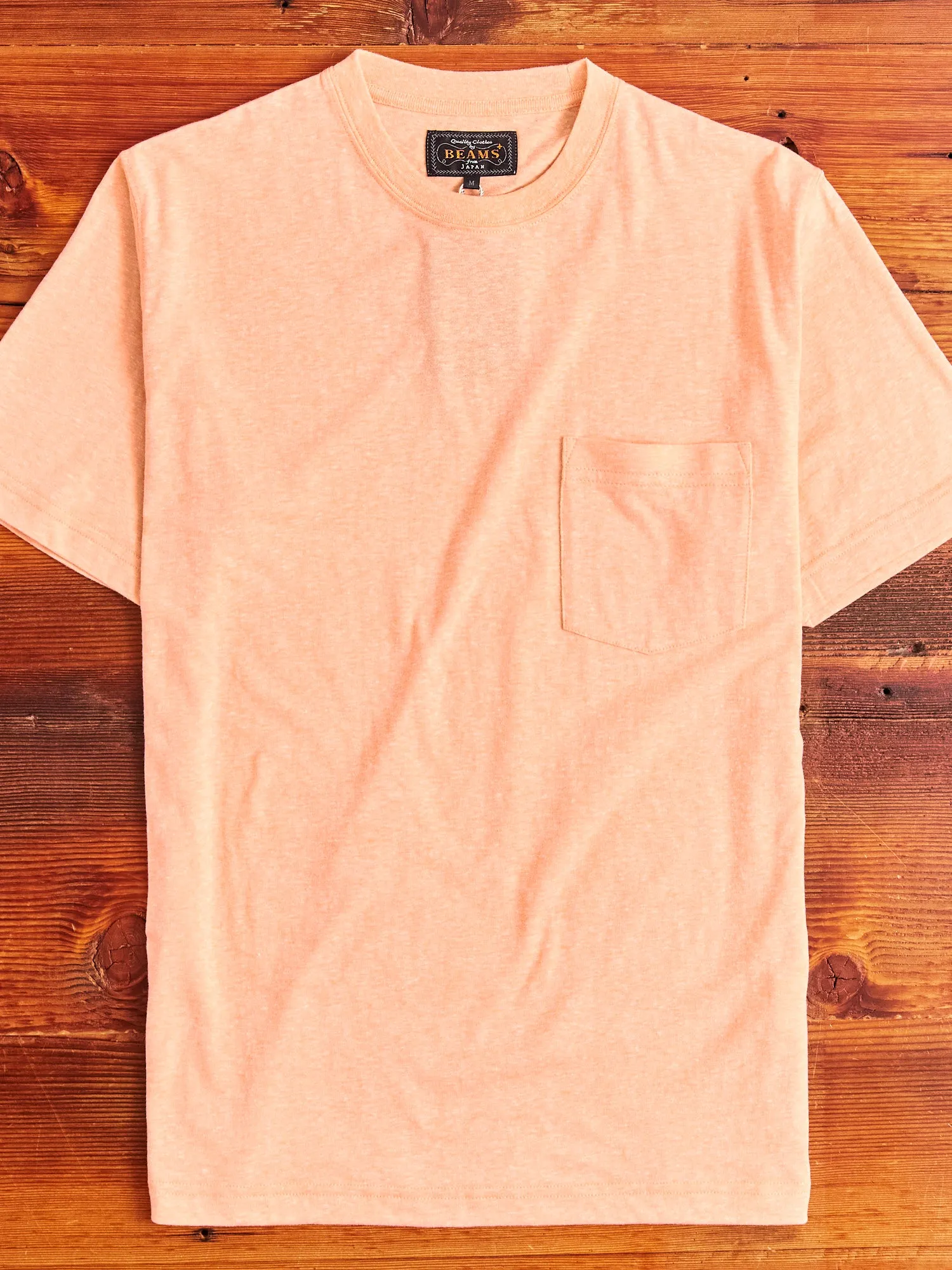 Pocket T-Shirt in Orange