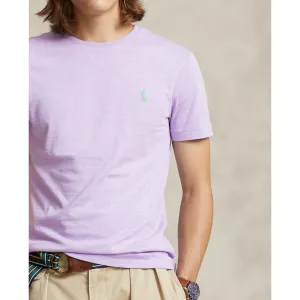 Polo Ralph Lauren - Custom Slim Fit Jersey Crewneck T-Shirt - Paste Purple Heather