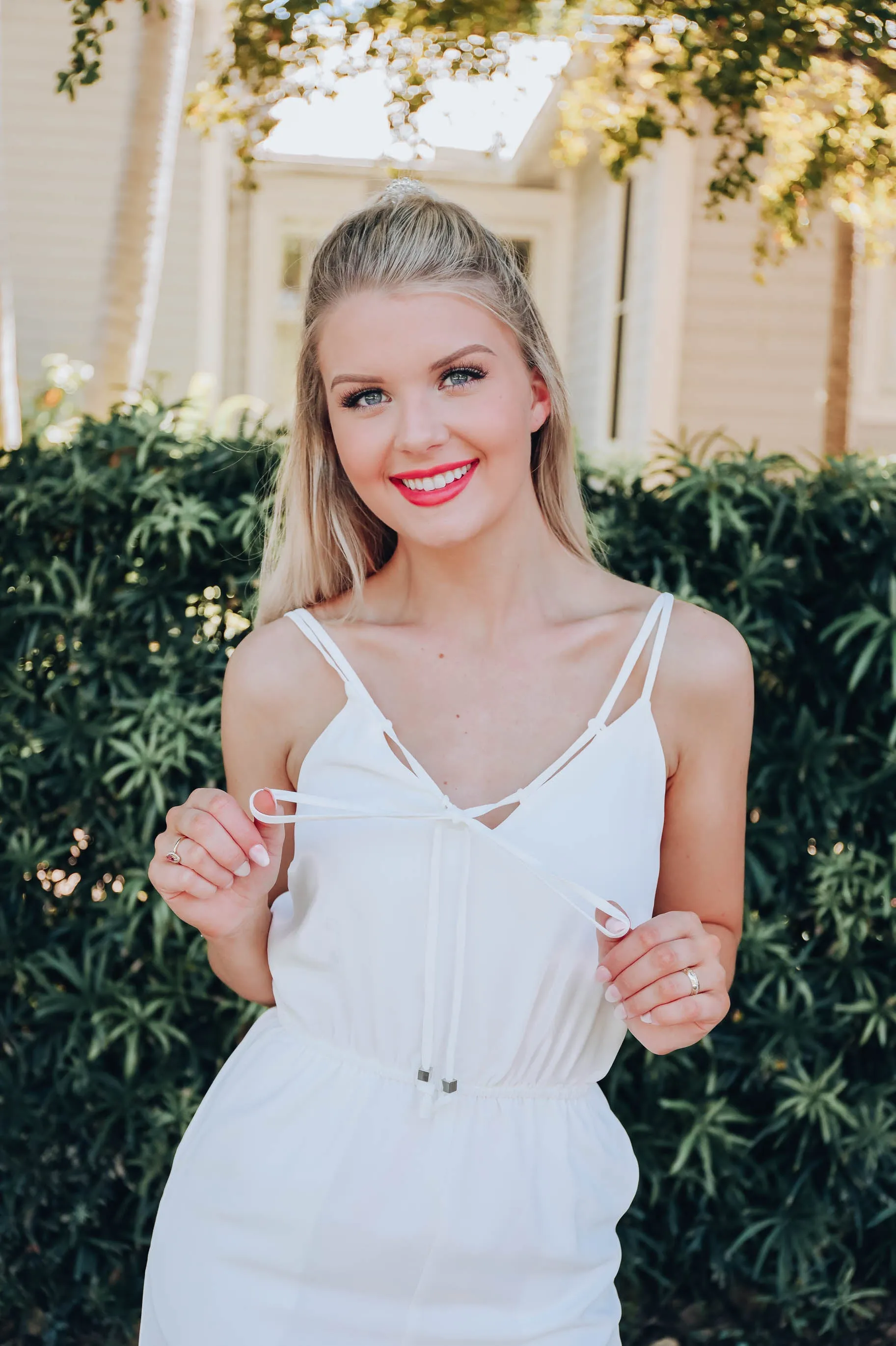 Porcelain Pocketed Jumpsuit