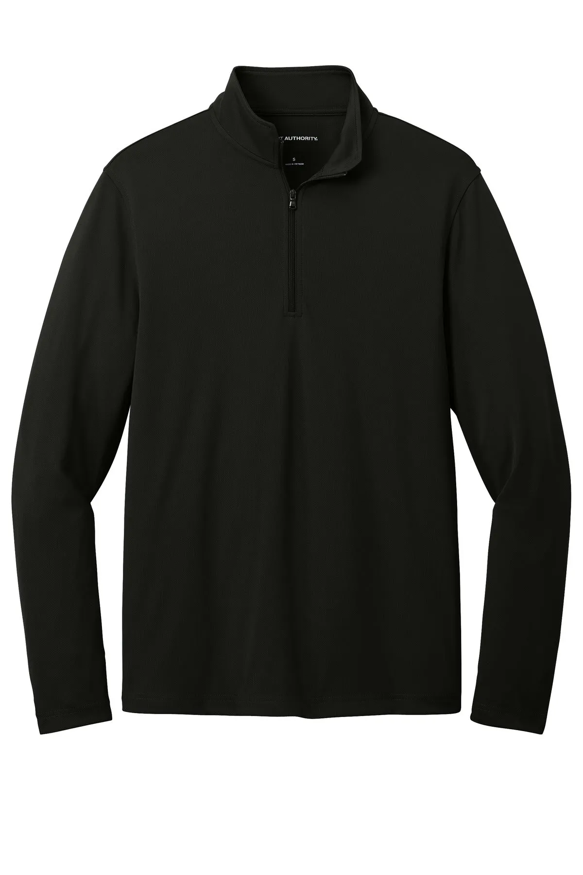 Port Authority Dry Zone UV Micro-Mesh 1/4-Zip K112 Deep Black