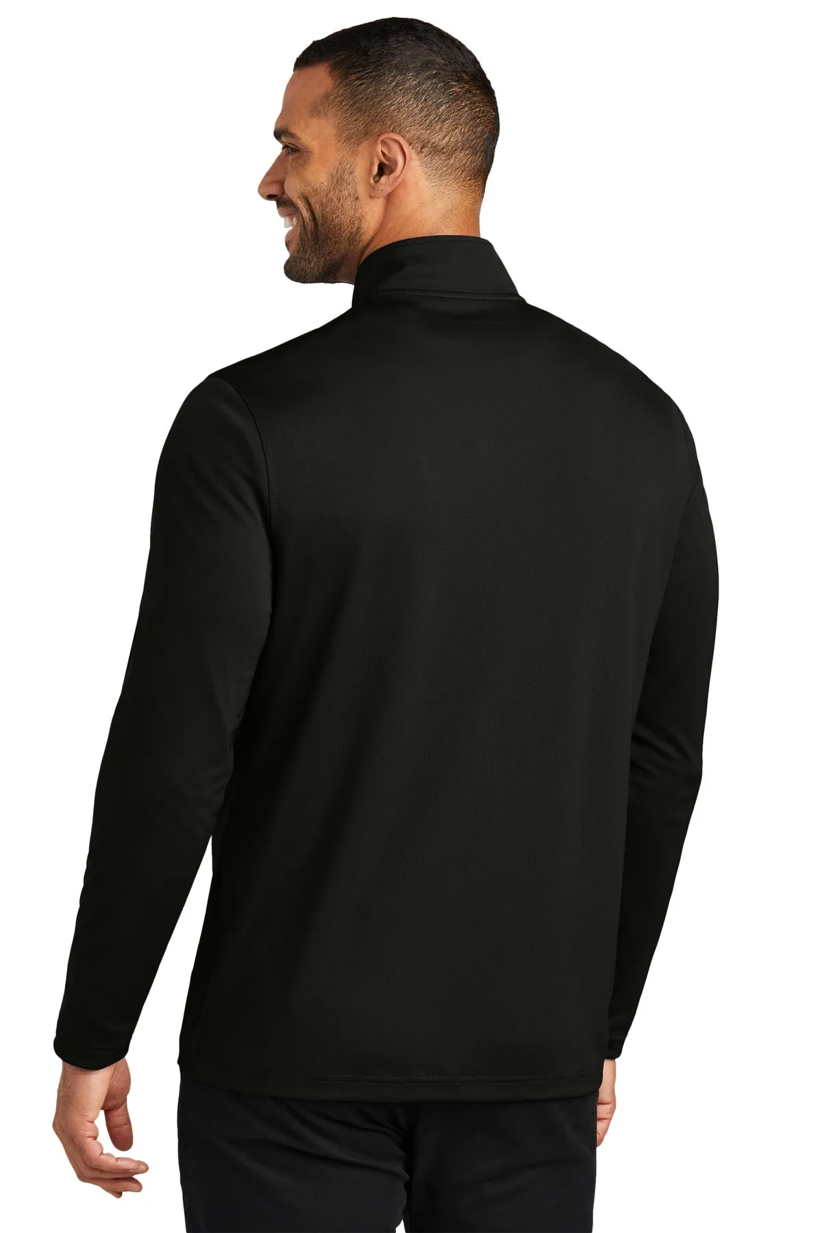 Port Authority Dry Zone UV Micro-Mesh 1/4-Zip K112 Deep Black