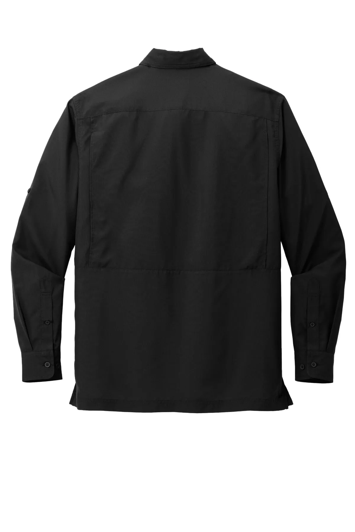 Port Authority Long Sleeve UV Daybreak Shirt W960 Deep Black