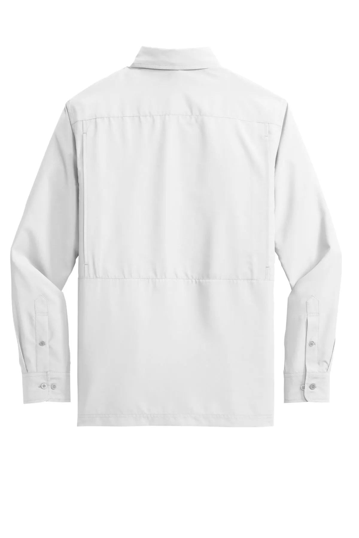 Port Authority Long Sleeve UV Daybreak Shirt W960 White