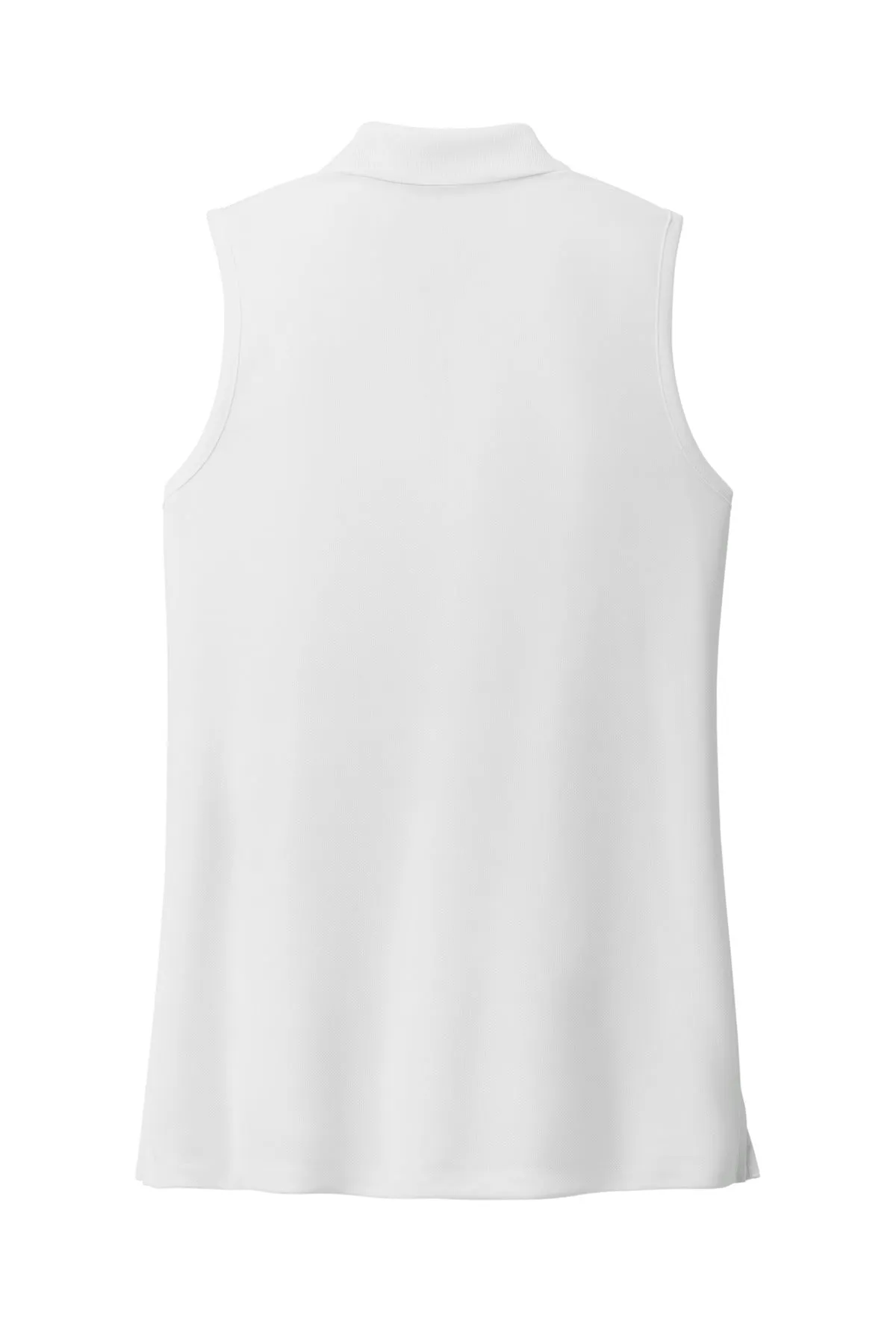 Port Authority Women's Dry Zone UV Micro-Mesh Sleeveless Polo LK110SV White