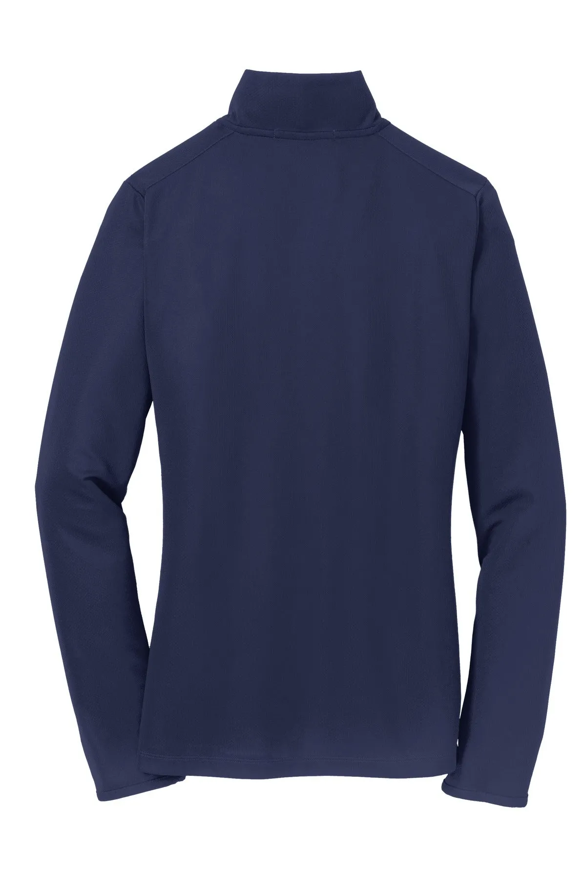 Port Authority Women's Pinpoint Mesh 1/2-Zip . L806 True Navy
