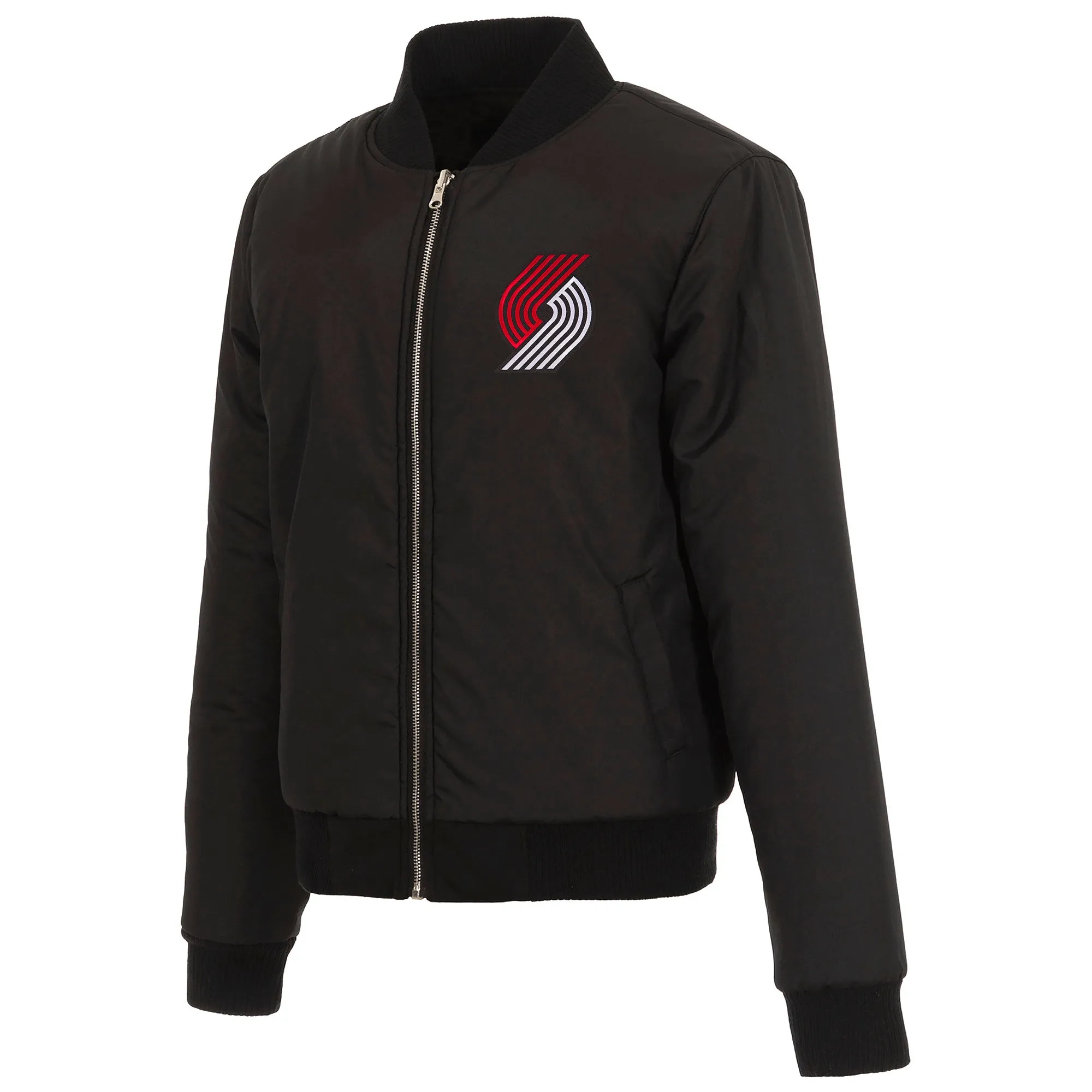 Portland Trail Blazers Ladies Reversible Fleece Jacket