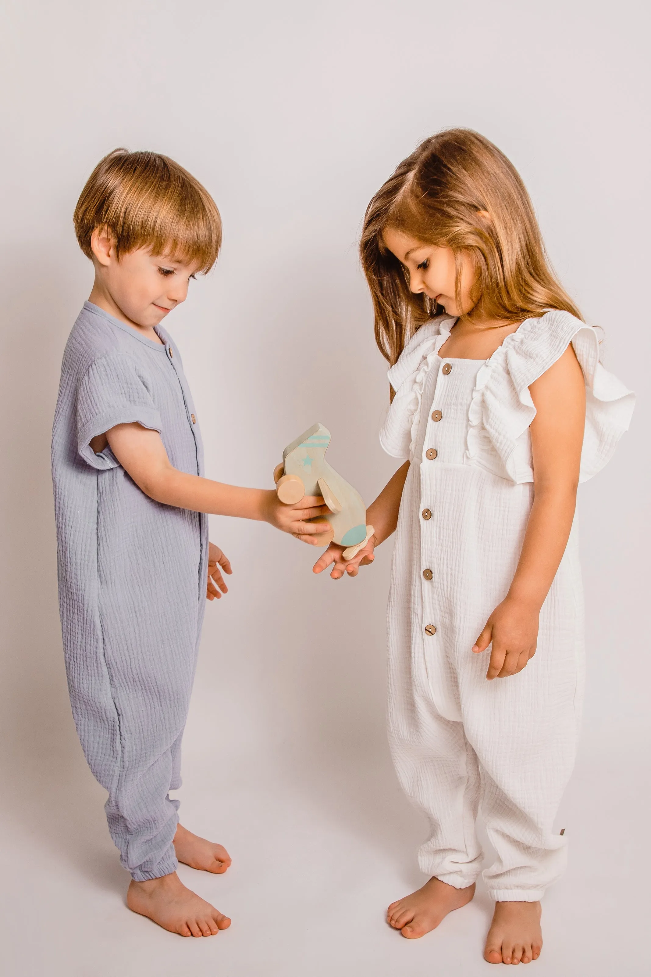 "Atticus" Cheesecloth Jumpsuit