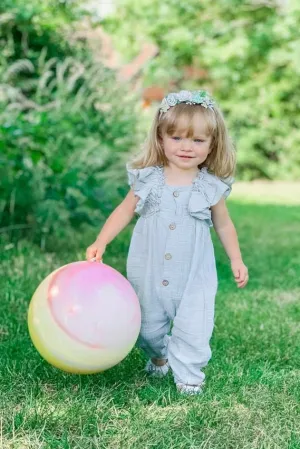 "Effie" Cheesecloth Jumpsuit
