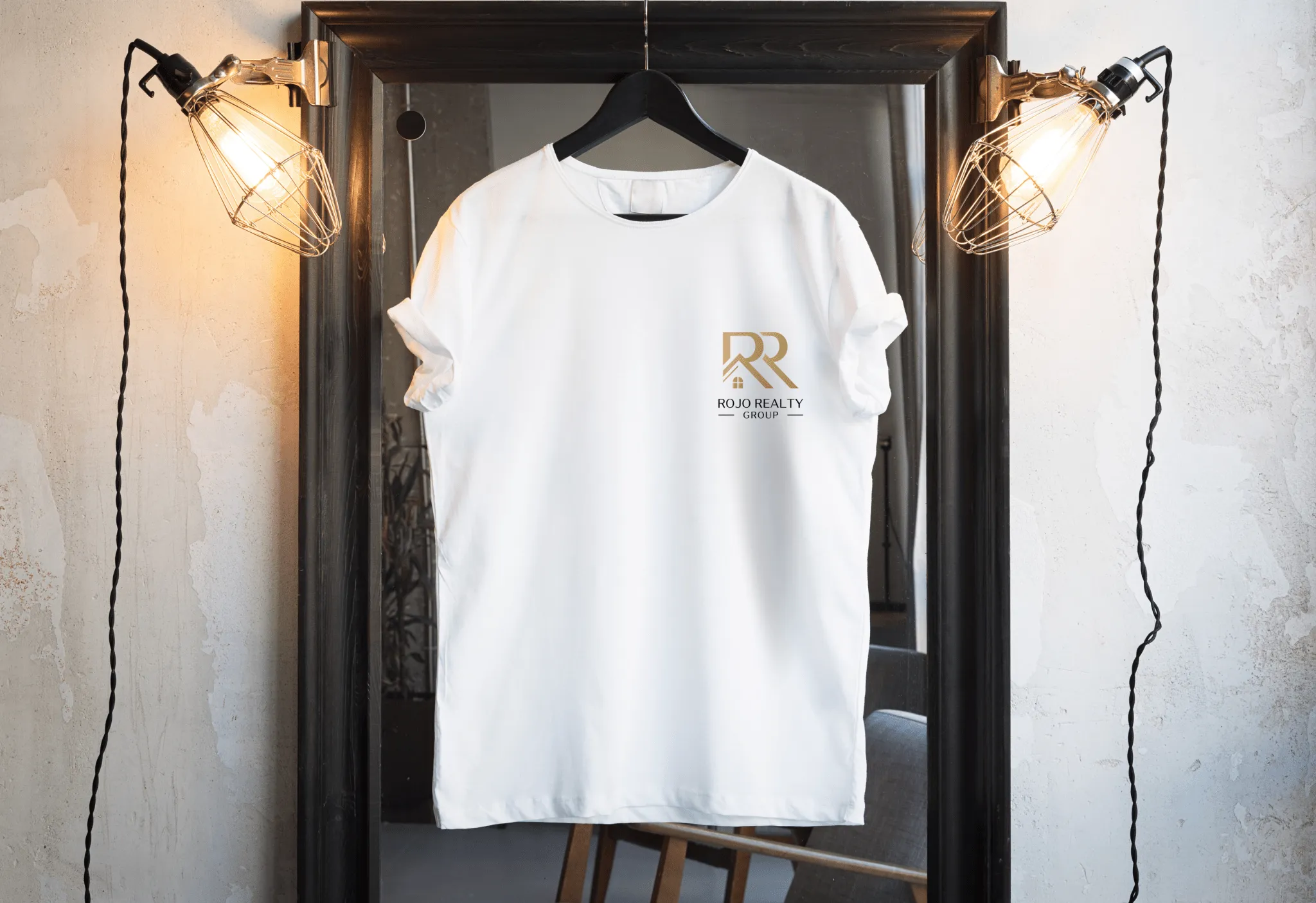 Real Estate T-shirt with Custom Logo