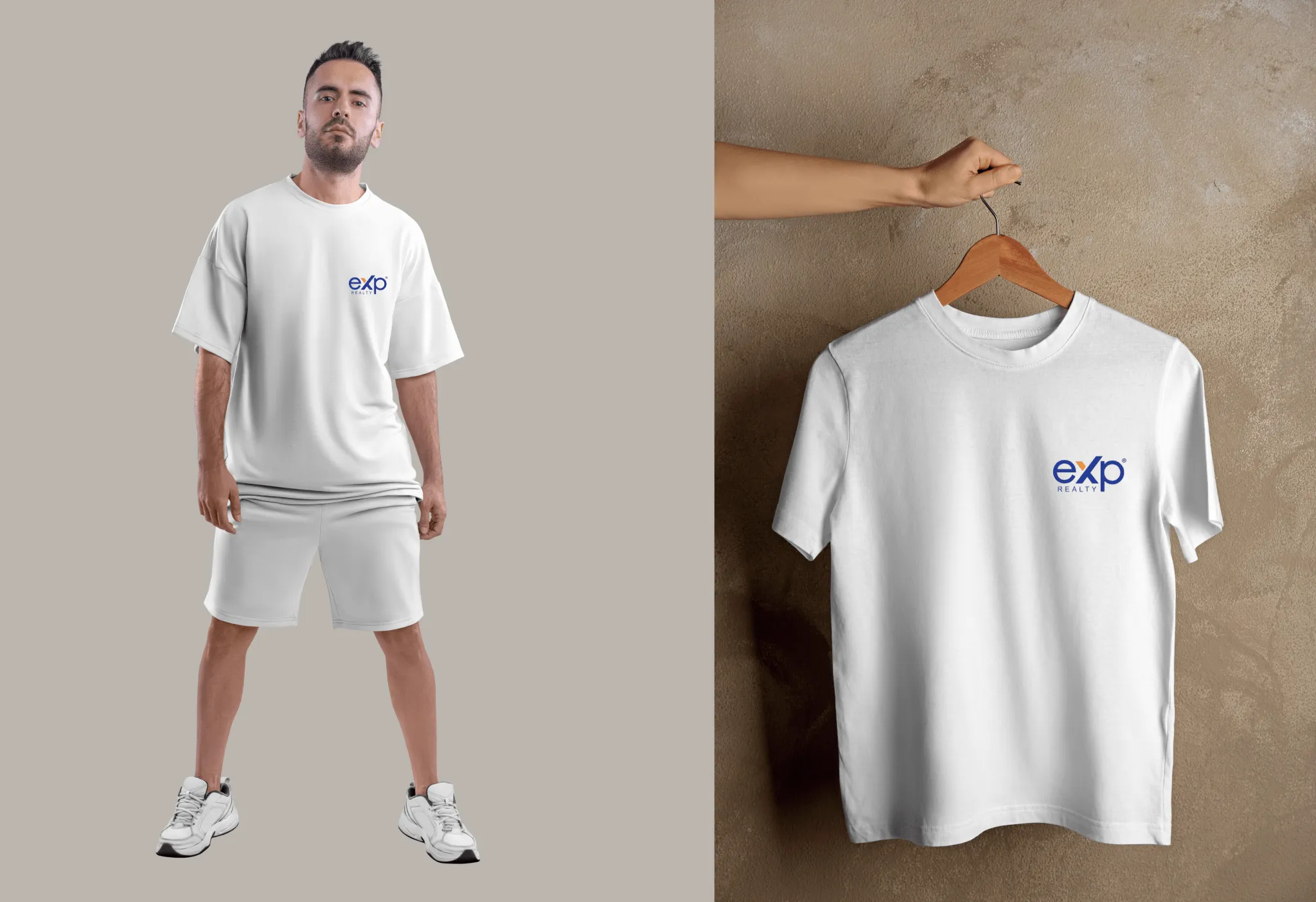 Real Estate T-shirt with Custom Logo