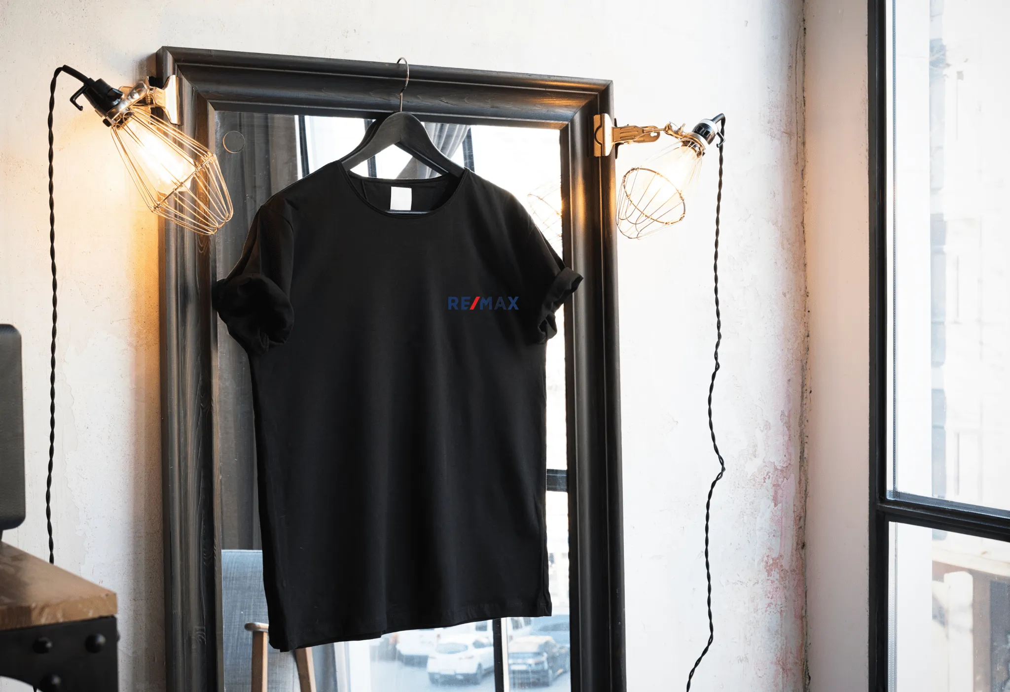 Real Estate T-shirt with Custom Logo