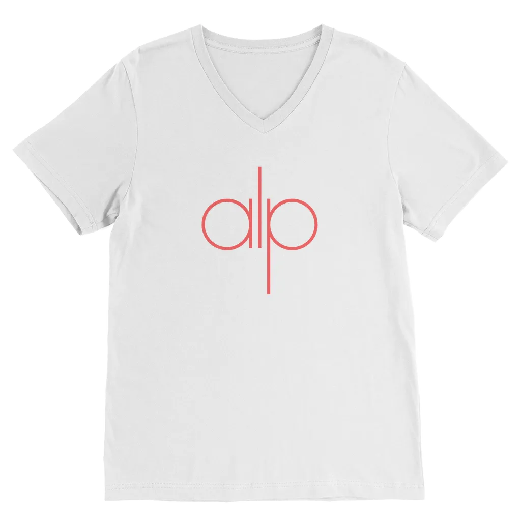 Red alp Premium V-Neck T-Shirt