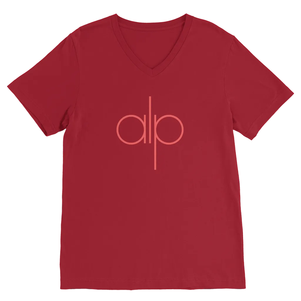 Red alp Premium V-Neck T-Shirt