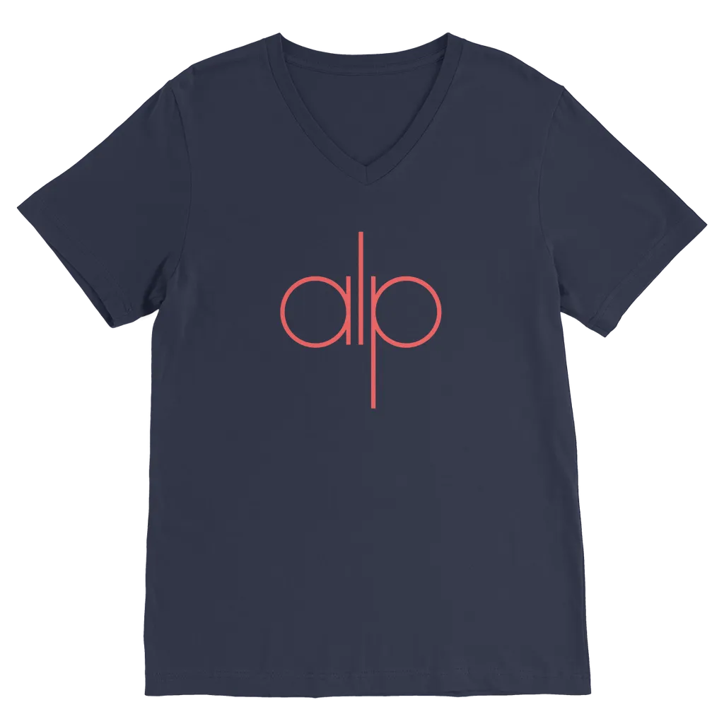 Red alp Premium V-Neck T-Shirt
