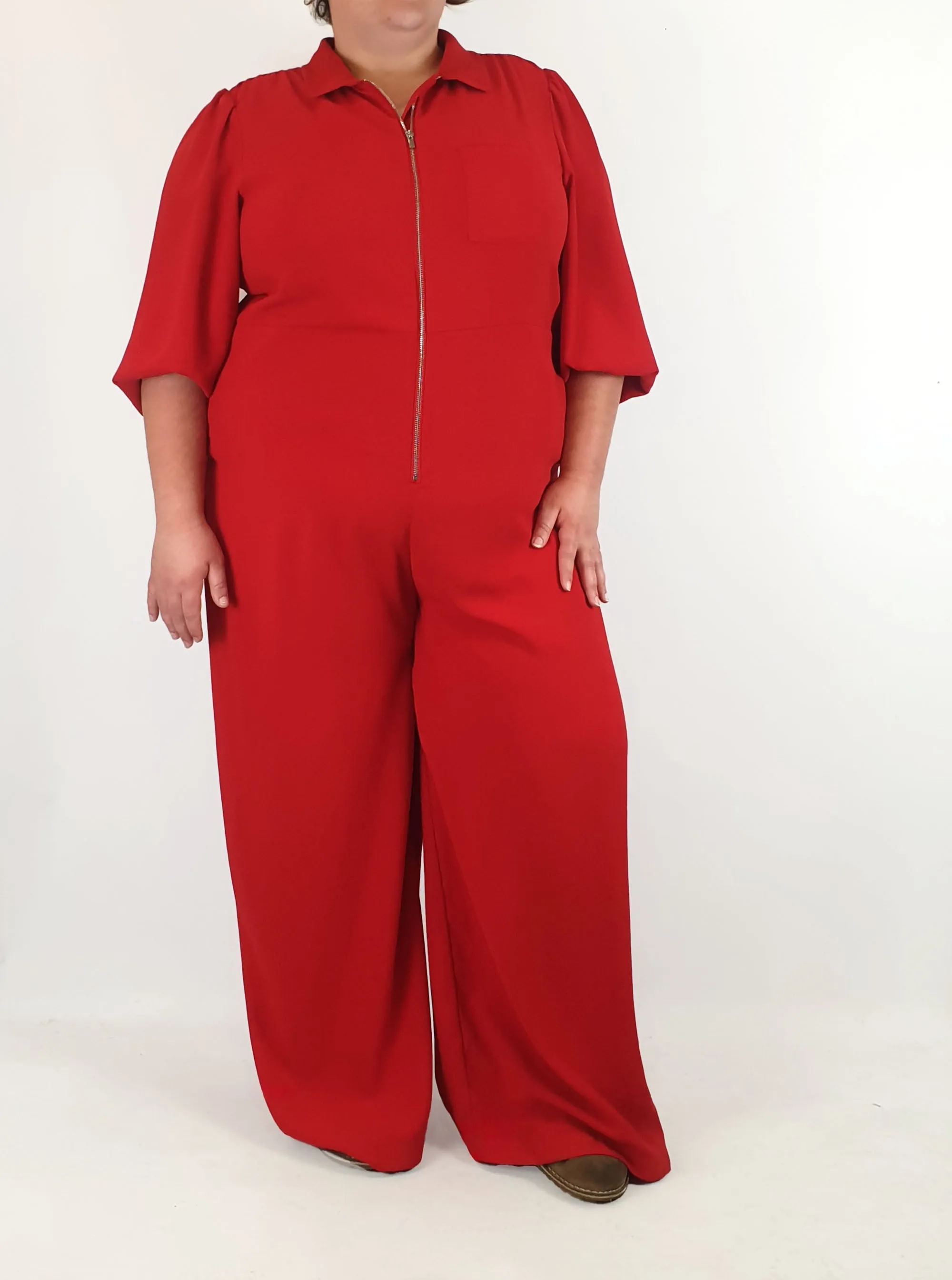 Red jumpsuit size 20