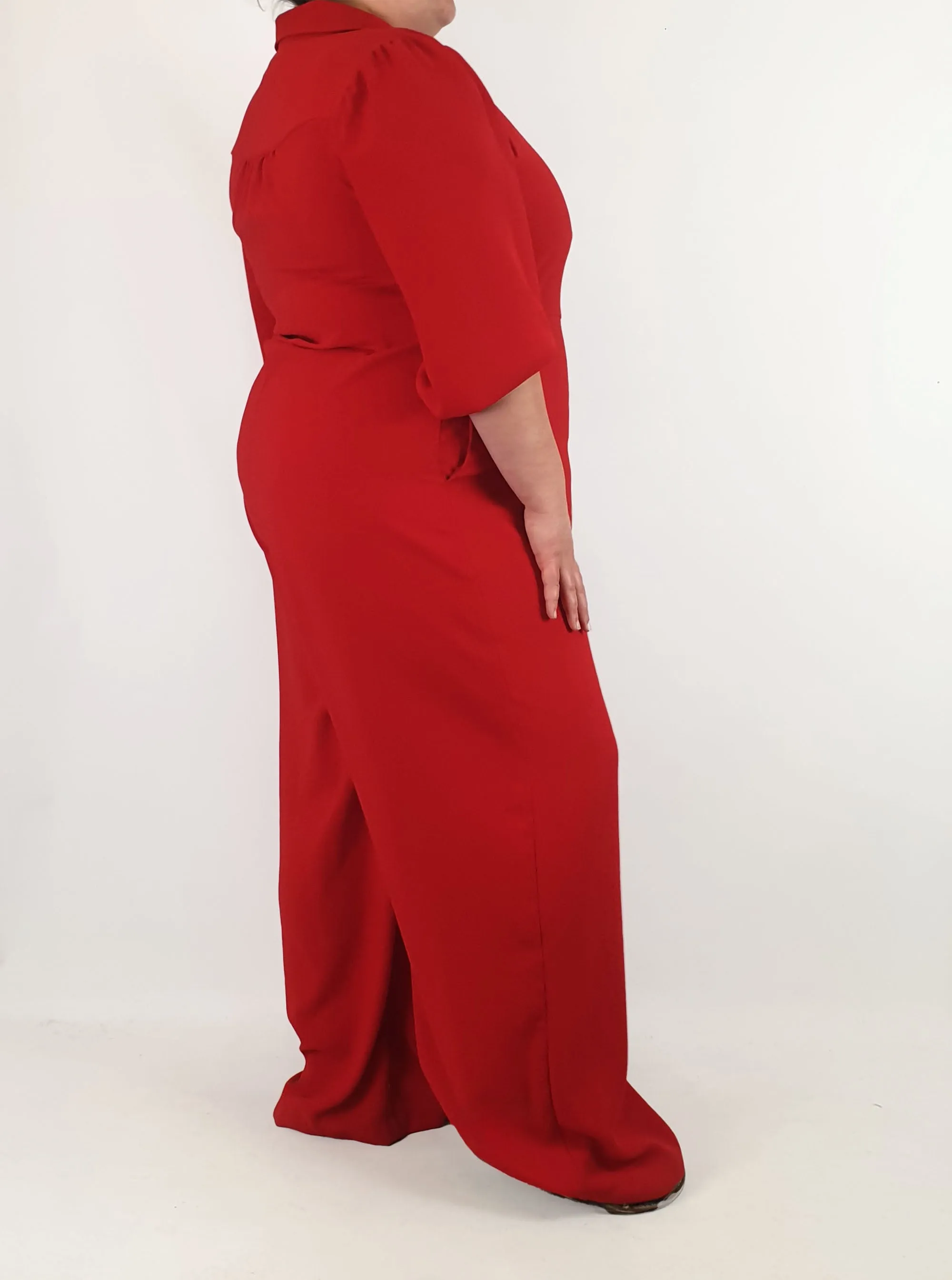 Red jumpsuit size 20
