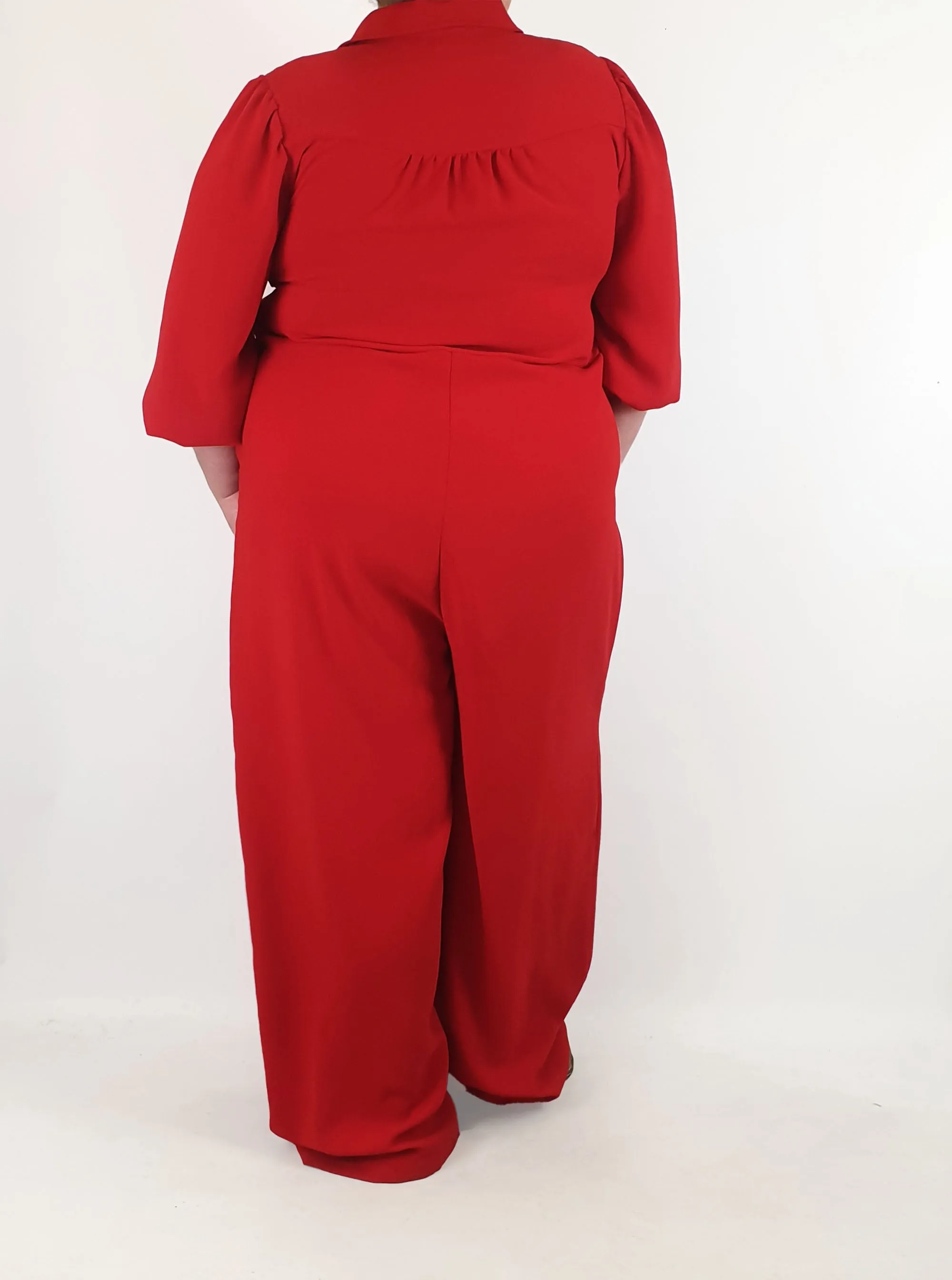 Red jumpsuit size 20