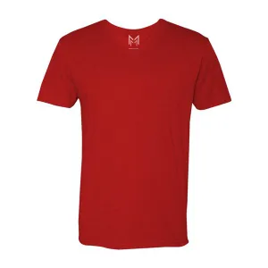 Red V Neck T-Shirt