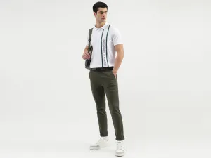 Regular Fit Polo Neck Printed T-Shirts