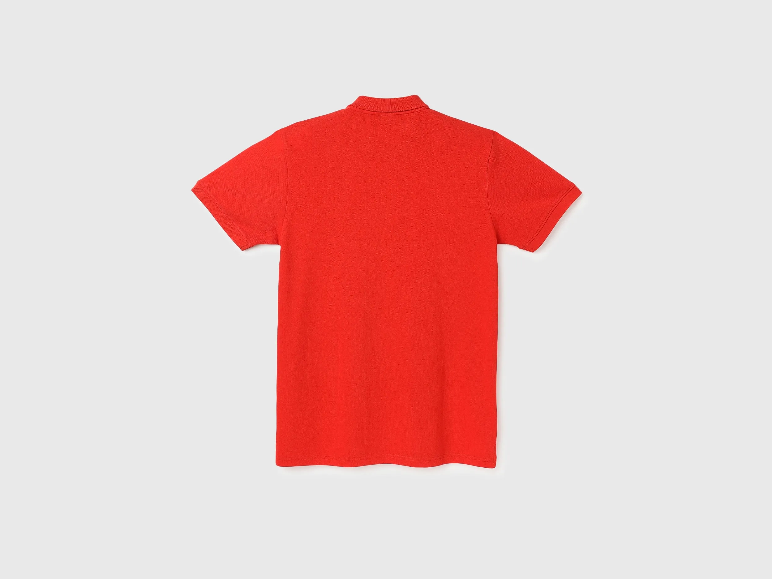 Regular Fit Polo Neck Printed T-Shirts
